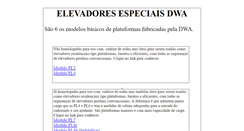 Desktop Screenshot of dwa.eng.br